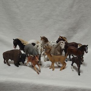 Schleich Horse And Animal Lot